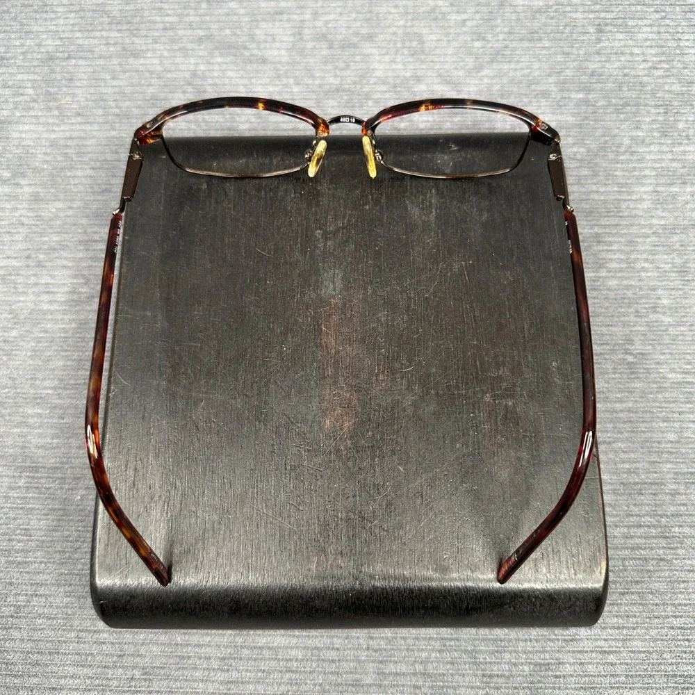 Guess GU 1050 TO Tortoise Shell Oval Y2K Eyeglasses Frame 48-18-140 Brown Unisex